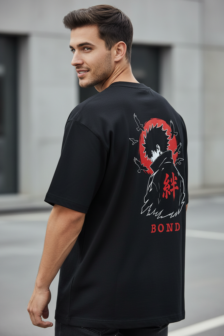 Bond (Black) Unisex Oversized Classic T-Shirt