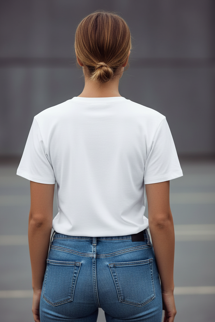 Discipline (White) Unisex Classic Crew T-Shirt