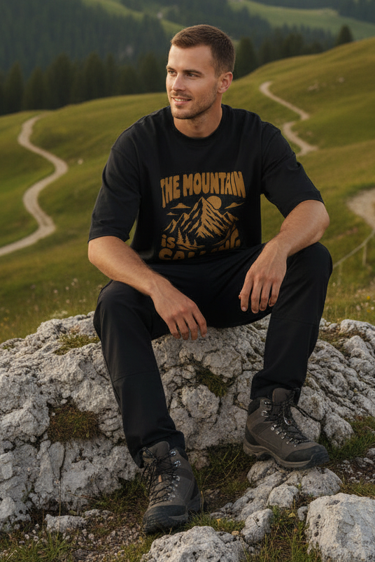Mountain Calling - Unisex Oversized Standard T-Shirt