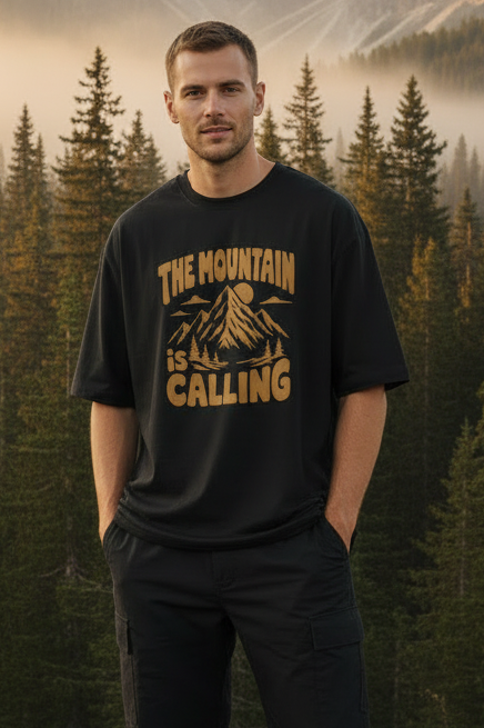 Mountain Calling - Unisex Oversized Standard T-Shirt