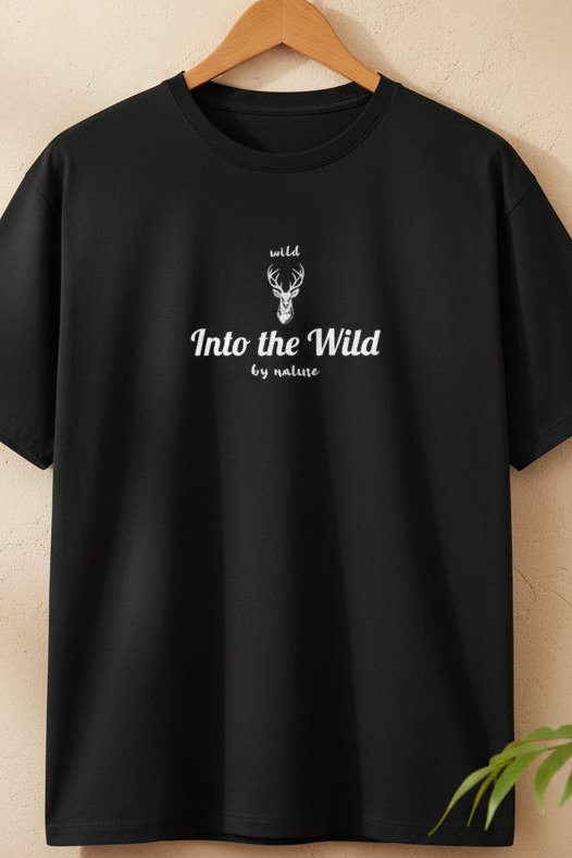 Deer Into The Wild | Regular T-Shirt