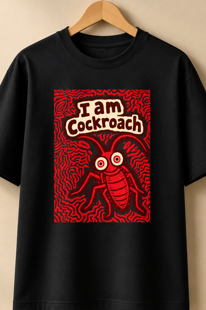 I Am Cockroach | Oversized T-Shirt