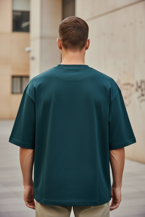 Unisex Oversized Classic Solid T-Shirt