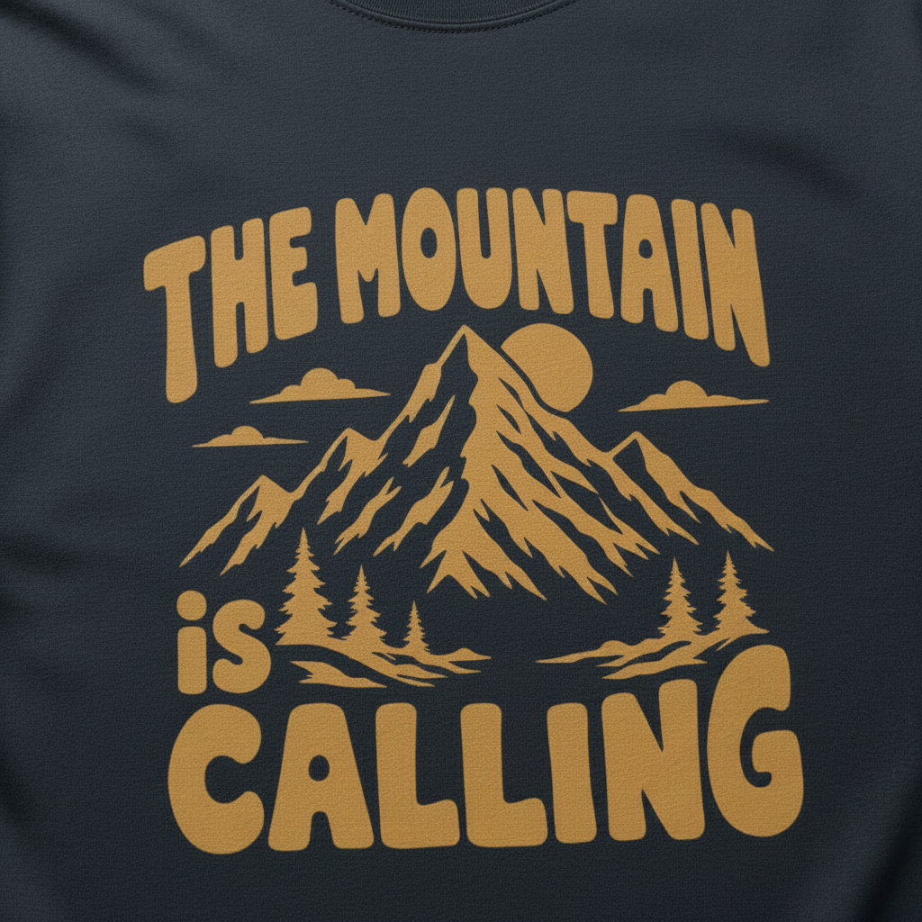 Mountain Calling - Unisex Oversized Standard T-Shirt