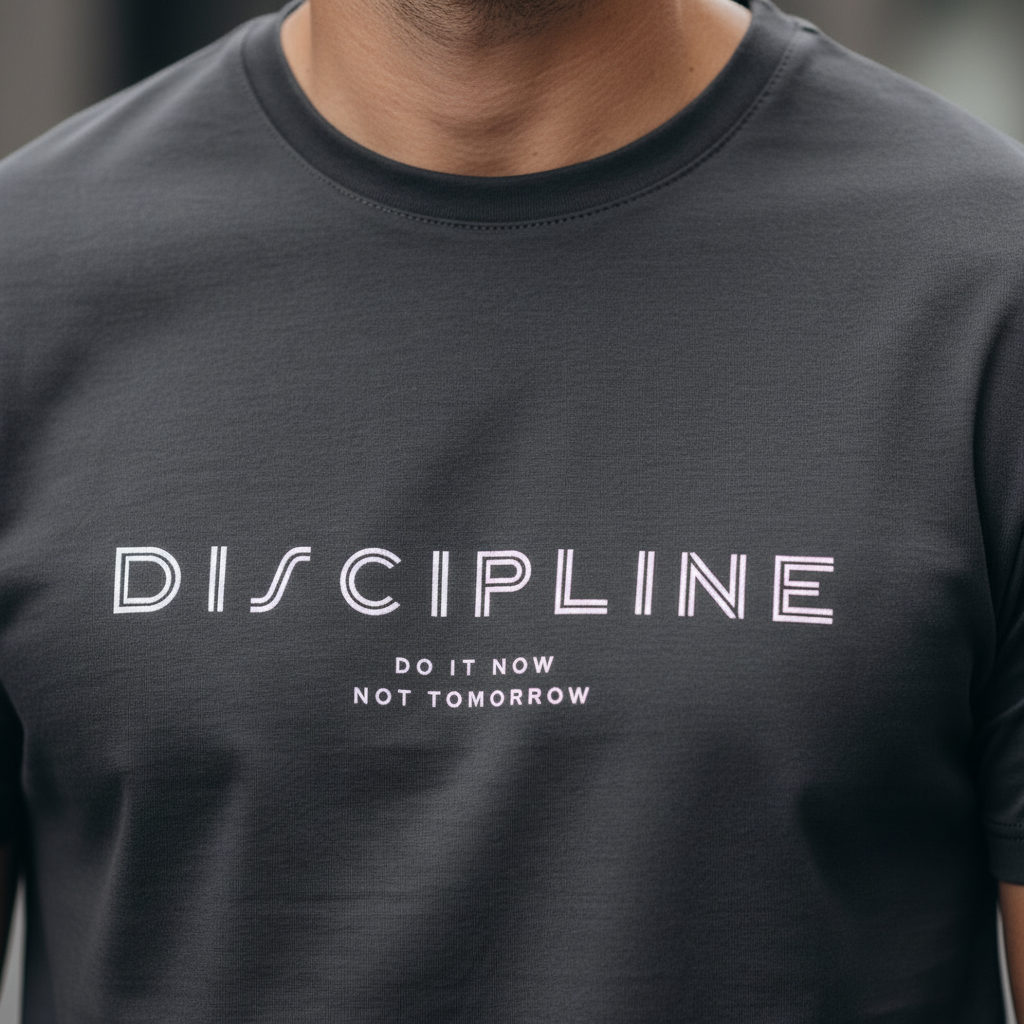 Discipline - Unisex Classic Crew T-Shirt