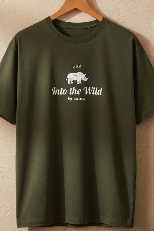 Rhino Into The Wild | Regular T-Shirt