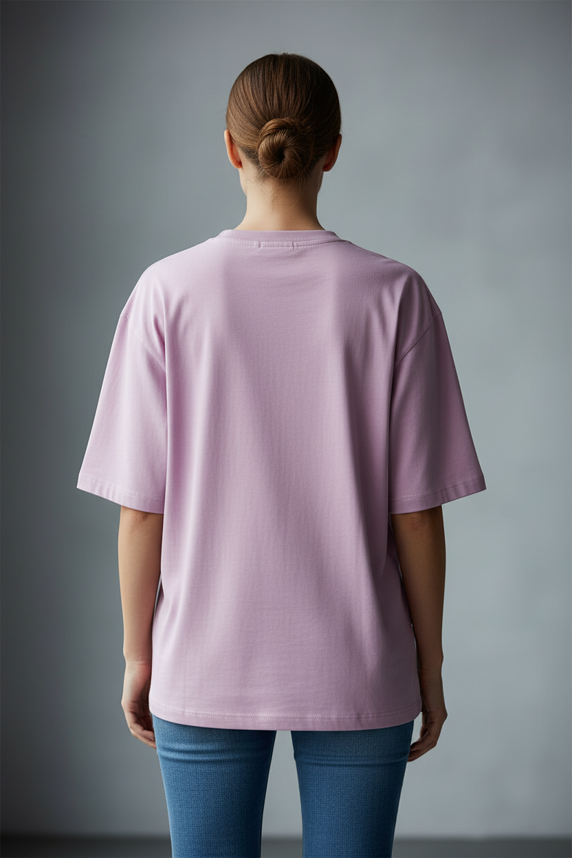 Light Baby Pink Unisex Oversized Classic T-Shirt