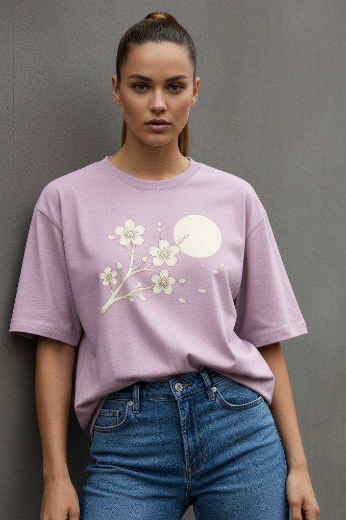 Blossom Unisex Oversized Classic T-Shirt