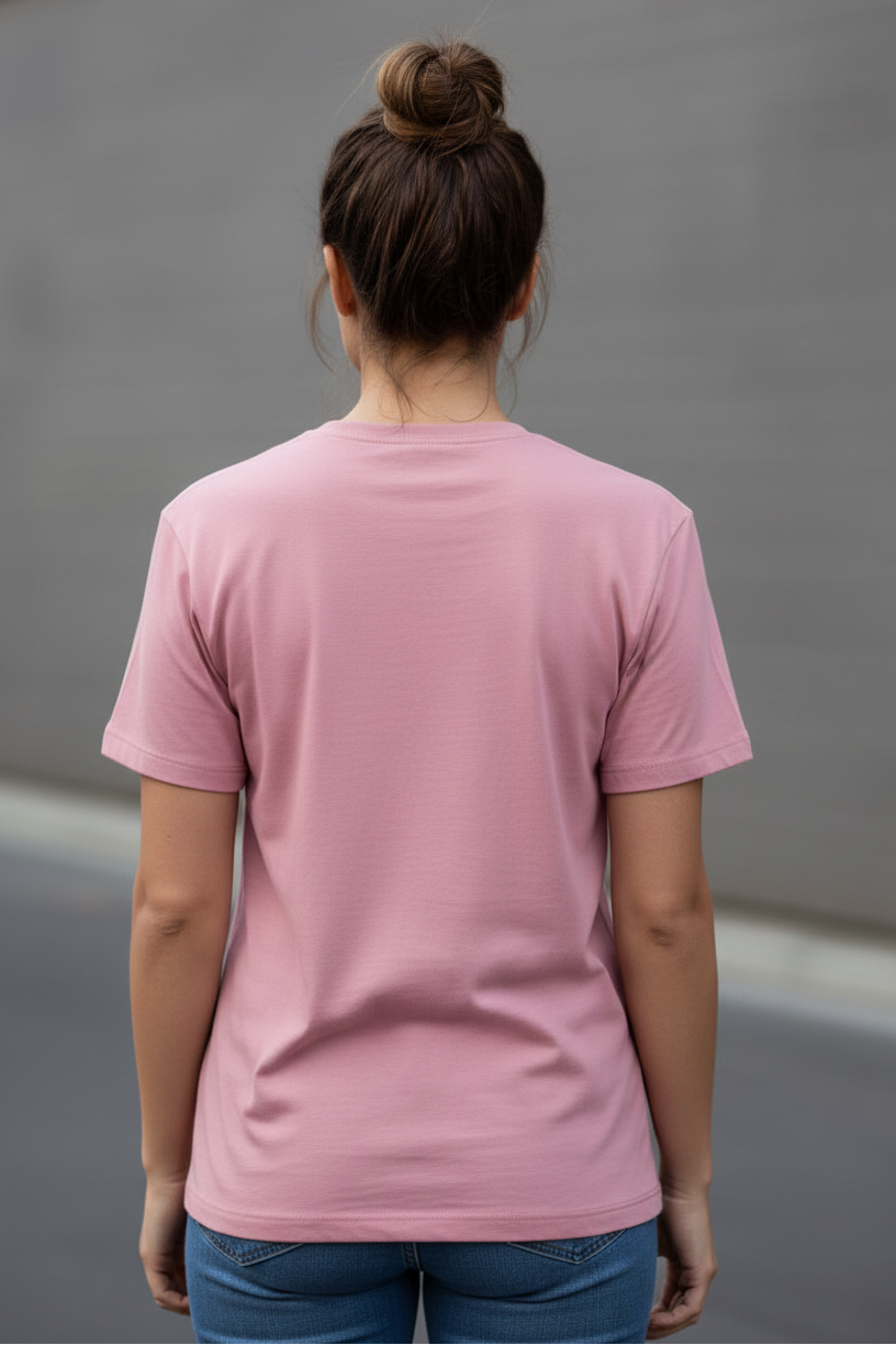 Too Lazy to Panic (Flamingo) Unisex Classic Crew T-Shirt