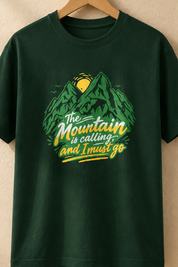 The Mountain Is Calling | Regular T-Shirt