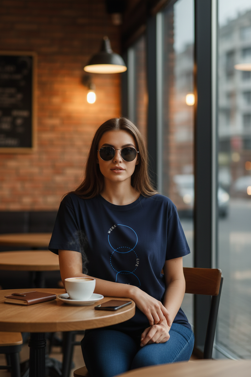 Work Life You (Royal Blue) Unisex Classic Crew T-Shirt