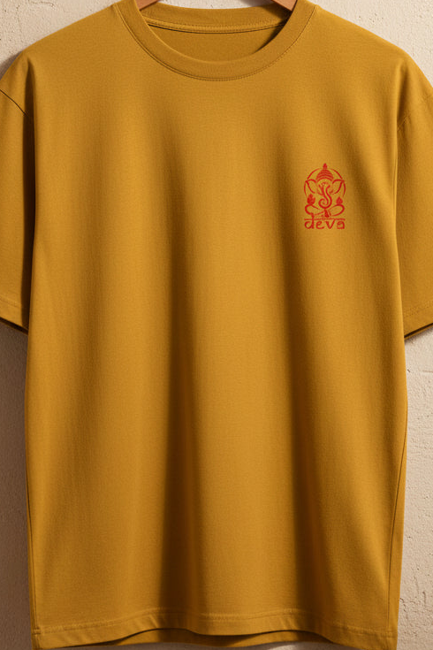 Deva Golden Yellow | Oversized T-Shirt