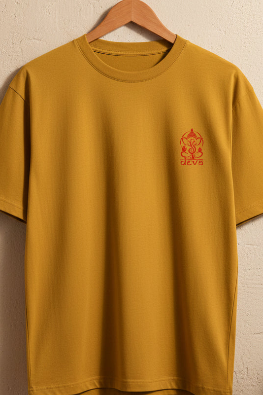 Deva Golden Yellow | Oversized T-Shirt